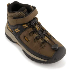 Keen Kid's Targhee Mid WP - Walking Boots -ALPINE TREK SHOES keen kids targhee mid wp walking boots detail 7