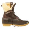 L.L.Bean Women's 10'' Shearling Bean Boot - Winter Boots -ALPINE TREK SHOES llbean womens 10 shearling bean boot winter boots