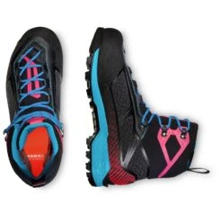 Mammut Women's Taiss Light Mid GTX - Mountaineering Boots -ALPINE TREK SHOES mammut womens taiss light mid gtx mountaineering boots detail 4