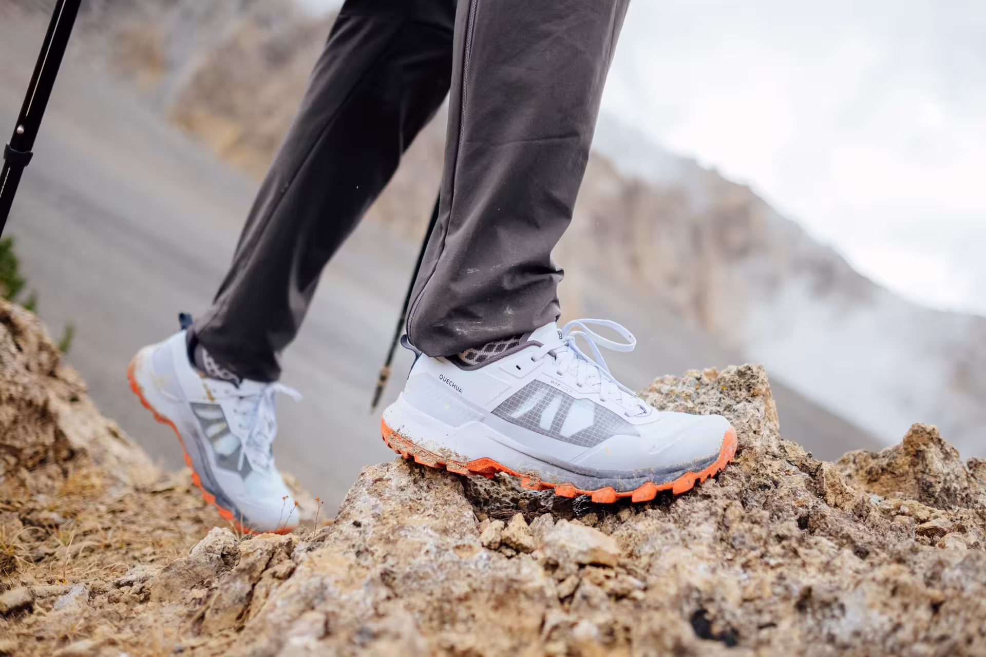 ALPINE TREK SHOES 1 ALPINE TREK SHOES -ALPINE TREK SHOES men s mountain hiking shoes mh500 light light grey quechua 8668421