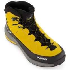 SALEWA Kid's MTN Trainer 2 Mid PTX - Walking Boots -ALPINE TREK SHOES salewa kids mtn trainer 2 mid ptx walking boots detail 7