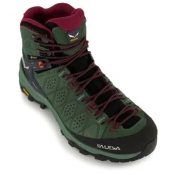 SALEWA Women's Alp Trainer 2 Mid GTX - Walking Boots -ALPINE TREK SHOES salewa womens alp trainer 2 mid gtx walking boots detail 7