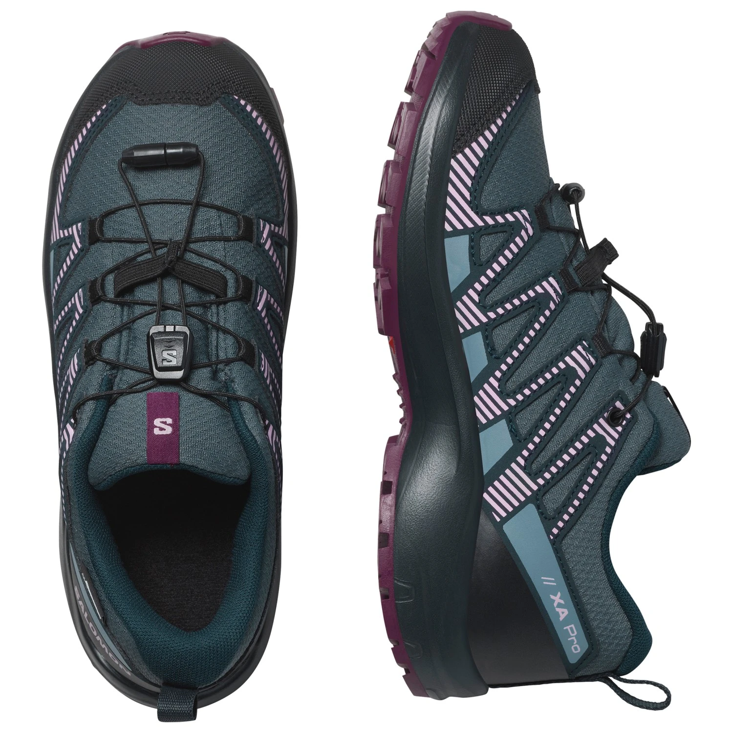 Salomon Kid's XA Pro V8 CSWP - Trail Running Shoes 5 Salomon Kid's XA Pro V8 CSWP - Trail Running Shoes - Image 3