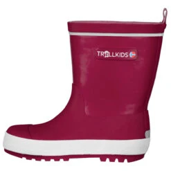 TROLLKIDS Kid's Lysefjord Rubber Boots - Wellington Boots -ALPINE TREK SHOES trollkids kids lysefjord rubber boots wellington boots detail 2